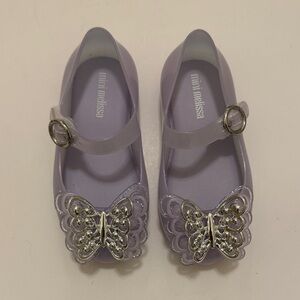 Mini Melissa Toddler girl Butterfly Shoes